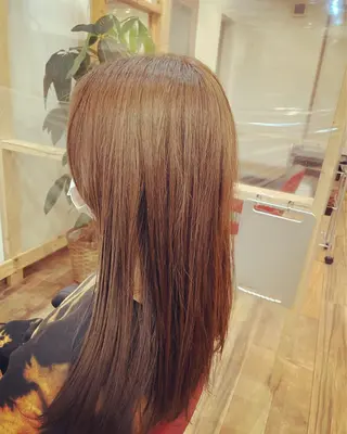 セミロング カラー 狩野 龍二のヘアスタイル