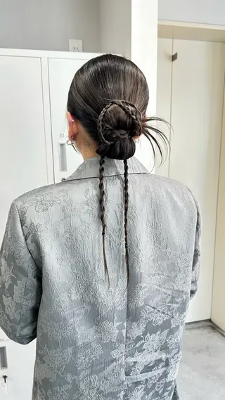 ヘアアレンジ GiseL ハイトー ンSa_ya🎀のヘアスタイル