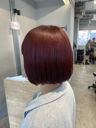 ミディアム カラー 🐾Libero🐾 柏　KONOMIのヘアスタイル