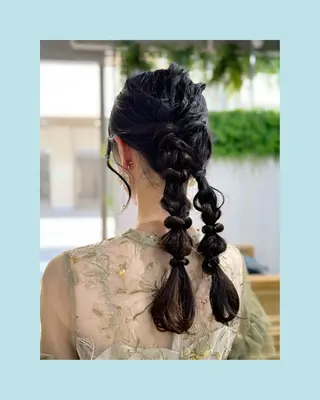 ヘアアレンジ 縮毛矯正/ /関内/あべももこのヘアスタイル