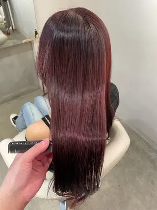 カラー 🍃marina🍃 韓国ヘア/Aujuaのヘアスタイル