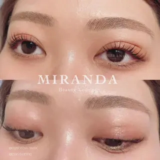 マツエク・マツパ アイブロウ MIRANDA beautyのマツエク・マツパデザイン