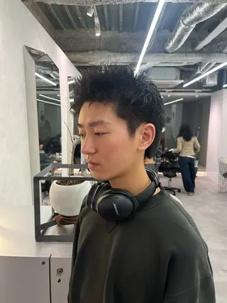 メンズ メンズ特化美容師 水野友貴のヘアスタイル