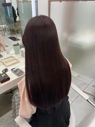 ロング カラー パーマ COA GINZA / しずくのヘアスタイル