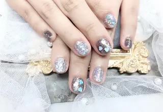 ネイル マジック ミラーのネイルデザイン