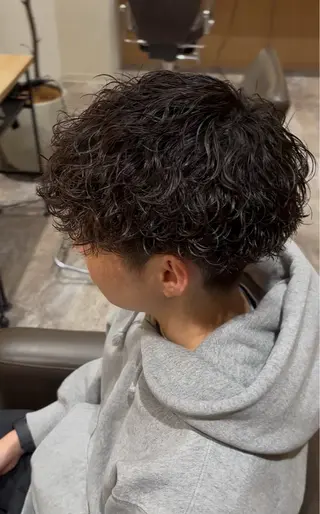 パーマ メンズ 💈メンズパーマ特化 金子温貴💈のヘアスタイル