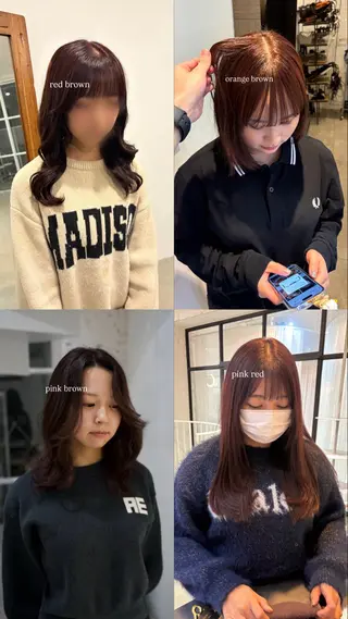 カラー  むねはる /札幌美容師のヘアスタイル