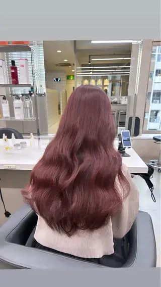 カラー 透明感ベージュ🤎 ナチュラルレイヤーのヘアスタイル