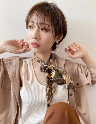 ショート 竹内 大悟のヘアスタイル