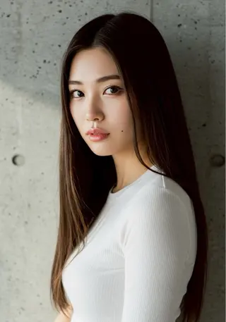 ロング 🫧下石 にな🫧のヘアスタイル