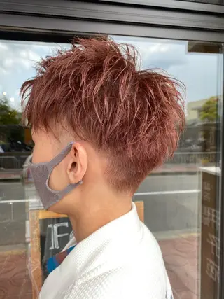 カラー 中井 慧人のヘアスタイル