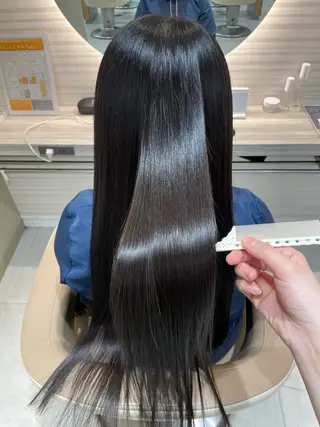 ロング パーマ 清水 香理のヘアスタイル