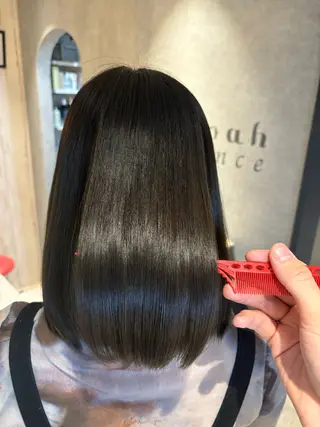 ショート ✨似合わせボブ✨ 縮毛矯正のヘアスタイル