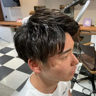 ショート 坪井 彰吾のヘアスタイル
