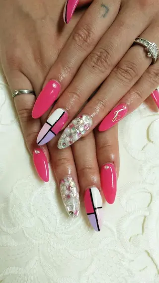 ネイル 河野ちえ (雑誌掲載サロン)のネイルデザイン