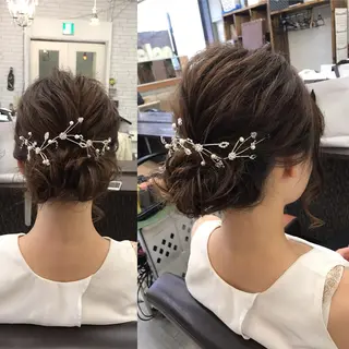 セミロング ヘアアレンジ 大賀 海夕の眉毛・アイブロウイメージ