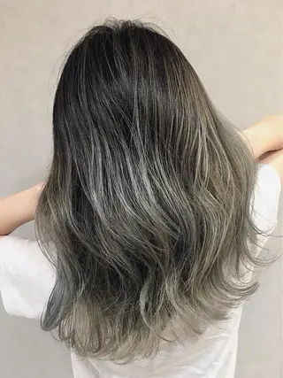 セミロング カラー 🌟高田 聖菜🌟のヘアスタイル