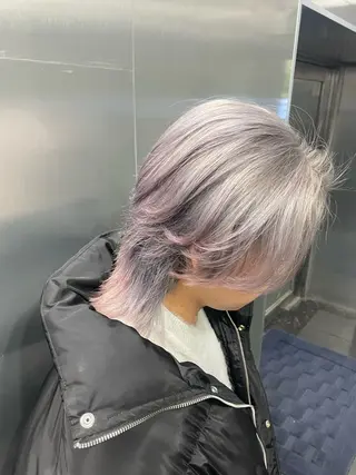 ショート カラーブリーチ特化 石原勇希のヘアスタイル