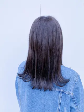 セミロング ショート/レイヤー カット/服部タカノリのヘアスタイル