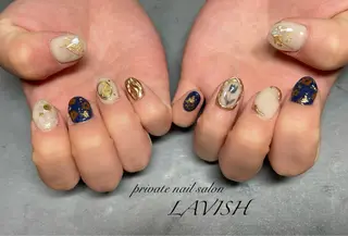 ネイル LAVISH nail salonのヘアスタイル