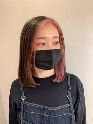 セミロング カラー Viot 銀座 樋口 桃佳のヘアスタイル