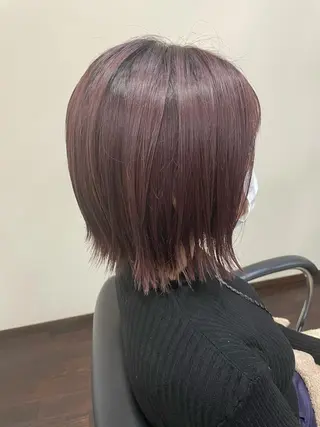 ショート カラー 沢田 瞳のヘアスタイル