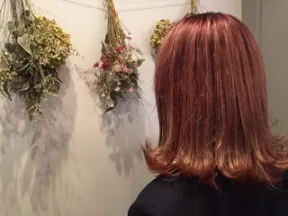 セミロング カラー レイヤーカット✂️ 横浜No1♡下鳥翔子のヘアスタイル