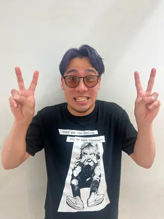 カラー メンズ 荒川 三希のヘアスタイル