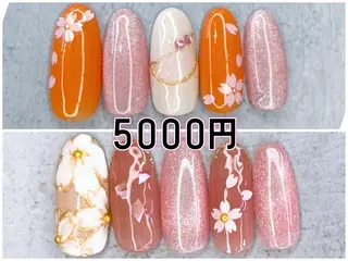 ネイル Milana （研修生メニュー）のネイルデザイン