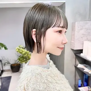 ショート カラー Hiroto/表参道 /ブリーチカラー⚡️のヘアスタイル