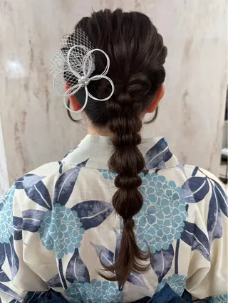 ヘアアレンジ Mio 🎀 大宮/艶髪/縮毛矯正のヘアスタイル