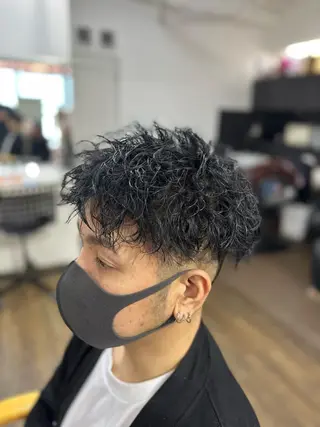 ショート メンズ 髪質改善ストレートo rメンズスタイル今岡のヘアスタイル