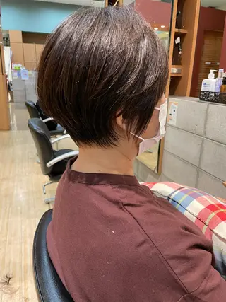 ショート カラー 小野寺空也✂️ 似合わせショートのヘアスタイル