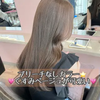 カラー MATTY azusaのヘアスタイル