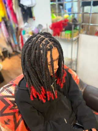 ミディアム ヘアアレンジ メンズ scamp所属・scamp⭐️ さくらのヘアスタイル