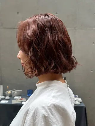 ショート パーマ 大橋 芽衣のヘアスタイル