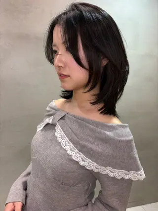 ロング 仙台Ｉ韓国レイヤー Ｉ髪質改善Ｉ伊藤拓海のヘアスタイル