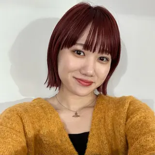 ミディアム カラー 🐢ダブルカラー🐢 透明感/このかのヘアスタイル
