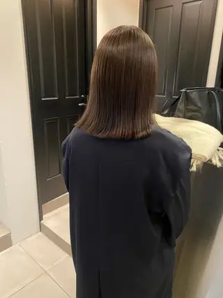 ミディアム カラー saku 🎀🫧のヘアスタイル