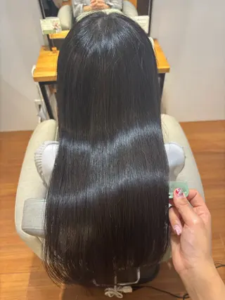 ロング 齋藤 奈美希のヘアスタイル