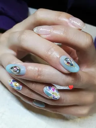 ネイル nail salon macaron のネイルデザイン