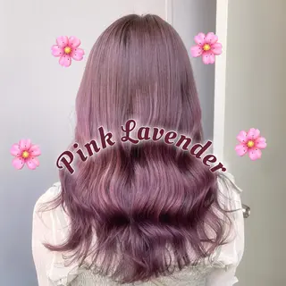 ロング ❤︎ワンホンガーリー なハイトーンヘア❤︎のヘアスタイル