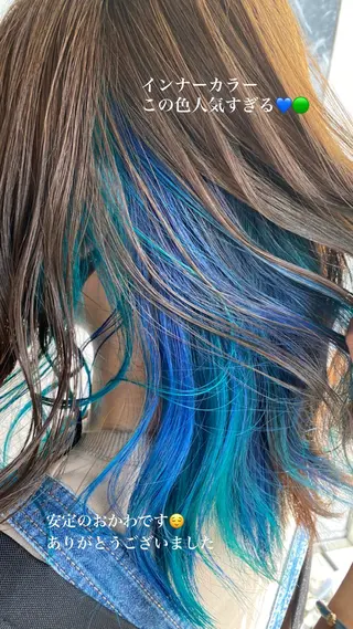 カラー Carrefour OHANAのヘアスタイル