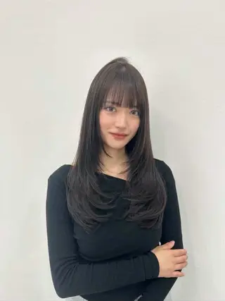 ロング カラー nodoka /艶カラー🪽のヘアスタイル