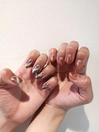 ネイル EARTHふじみ野 ネイル　森花鈴のネイルデザイン