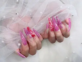 ネイル ちゅるんネイル ✨🎀AMIのネイルデザイン