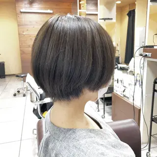 ショート カラー 似合わせ/前髪カット /店長   村上直也のヘアスタイル