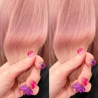 カラー サイレント美容師 アイリィのヘアスタイル