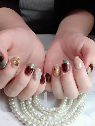 ネイル マツエク・マツパ HALU ハルのネイルデザイン