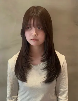 ロング カラー YU-KI 🐈‍⬛のヘアスタイル